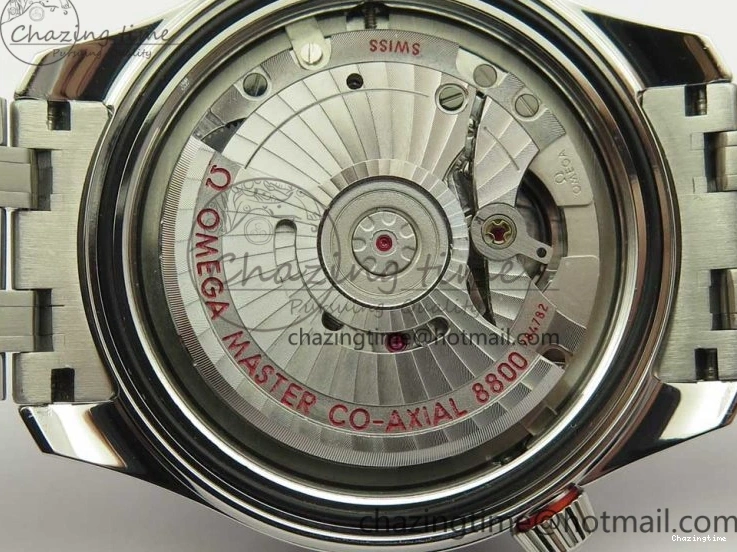 0301 ZeroBulk 2018 Seamaster Diver 300M OMF Best Edition Blue Ceramic Blue Dial on SS Bracelet A8800 (Black Balance Wheel) 7957